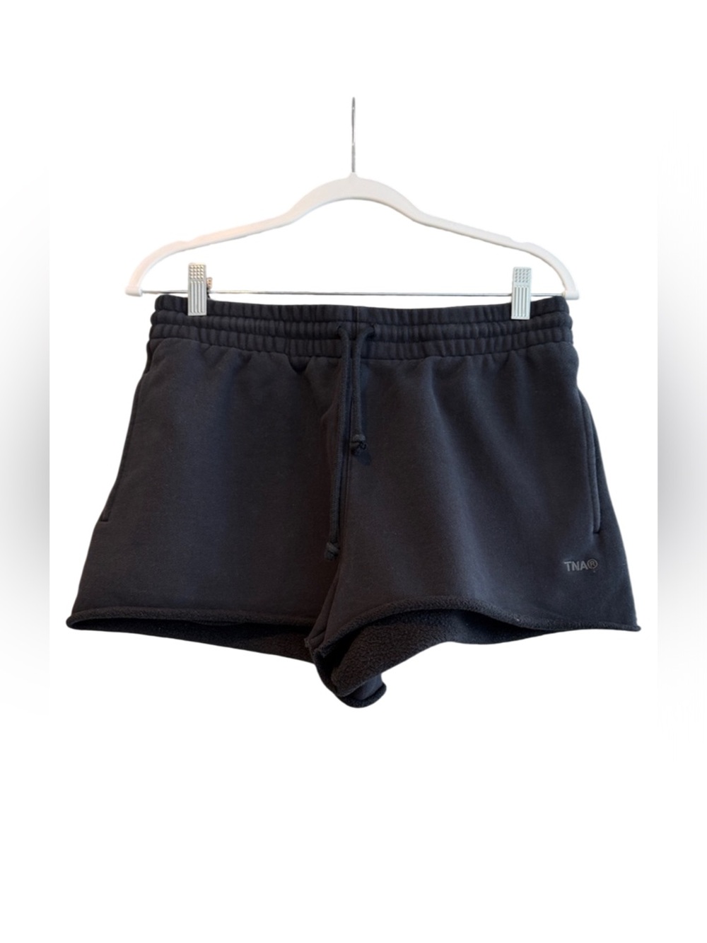 TNA Sweatfleece Cozy Fleece  Drawstring Shorts